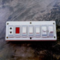 Electric Switch Board (Combo) With Switch, Socket, Indicator & Regulator.