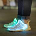 Women Luminous Sneakers Led Shoes Breathable Glowing Sneaker fiber optic shoes for Girls Tenis Led Shoes for Children zapatillas. 