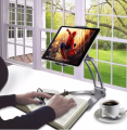 Kitchen Tablet Stand Wall Desk Mount 2-in-1 Tablet Stand Fit For Tablet Smartphone Holders. 