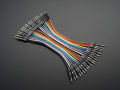 JUMPER CABLE MALE TO MALE (10 PCS ).