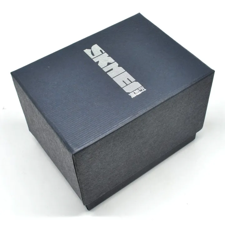 SKMEI%201688%20White%20PU%20Dual%20Time%20Watch%20For%20Unisex%20-%20White%20-%20Image%203