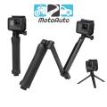 SHOOT GoPro Monopod 3 Way Grip Selfie Stick 3-way Mini Tripod For Gopro Hero 7 5 6 4 3 Multi-function Tripod Selfie Sticks For Gopro Accessories. 