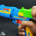 Fires Foam Darts Plastic Soft Bull-et Blaster Toy Gun With Suction Target Board. 