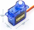 180 Degrees - SG90 Plastic Gear Tower Pro Servo Motor.