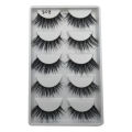 MAANGE 5Pair mink hair 3D eyelashes Z08. 