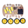 4WD Smart Robot Car Chassis Kits for arduino with Speed Encoder New for arduino robot RC car chassis robot motor wheel. 