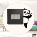 Baby Panda Peeking (Right) Vinyl Wall Sticker Wall Décor Vinyl Decal Sticker For Wall - SS218 - DDecorator - Minimalistic Sophistication. 
