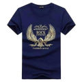 Cotton t-shirt for Men - Navy Blue - T Shirt - T Sirt. 
