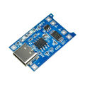 TP4056 Type-c USB 5V 1A 18650 Lithium Battery Charger Module Charging Board with Dual Protection Functions.