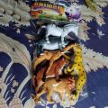6PCS Plastic Wild Animal Toy Set - Multi Color - Baby Toys. 