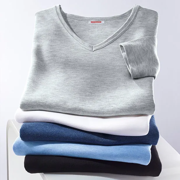 Mens%20V-neck%20Rib%20Structure%20Thermal%20Cotton%20Vest%20T-shirt%20From%20Levin%20-%20Image%209