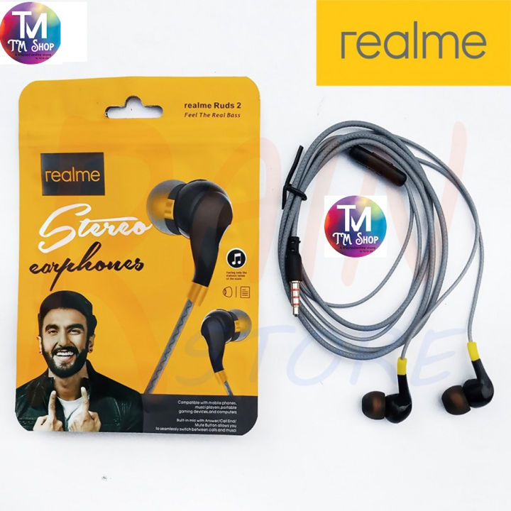 Realme Buds 2 Subwoofer Stereo Wired Earphones