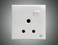 Energypac EG Series 15A 3 Pin Round A/C Socket 3Pin AC Electrical Wall Switch. 