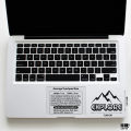 Explore in Bold Font Laptop Skin & Laptop Sticker Waterproof Removable Sticker For Any Kind of Laptop - LS145 - Sticker Buster.
