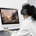 hoco Gaming Head phones W100 Touring Headset Black Color. 