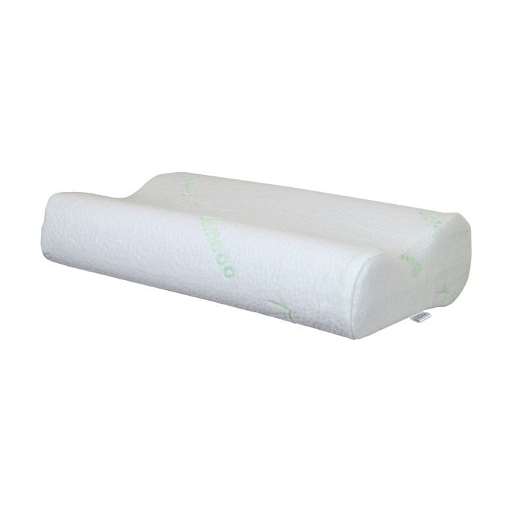 SLEEP%20TIME%20-%20Cool%20Gel%20Memory%20Foam%20Contour%20Pillow%20-%20Bamboo%20Fabric%20(20"x13.5")%20-%20Image%203