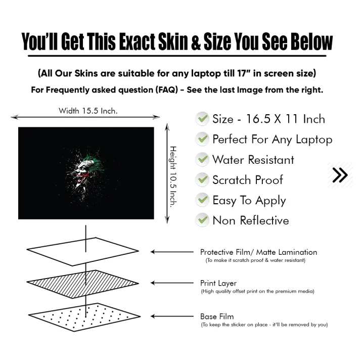 JOKER%20Laptop%20Sticker%20Skin%20and%20Decal%20Removable%20Waterproof%20Laptop%20Skin%20With%20All%20Accessories%20(10.5x15.5%20inch)%20-%20LSKN778%20-%20Neo%20Print%20-%20Image%204
