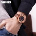 SKMEI SK1448S RoseGold Stainless Steel Digital Watch For Men - RoseGold. 