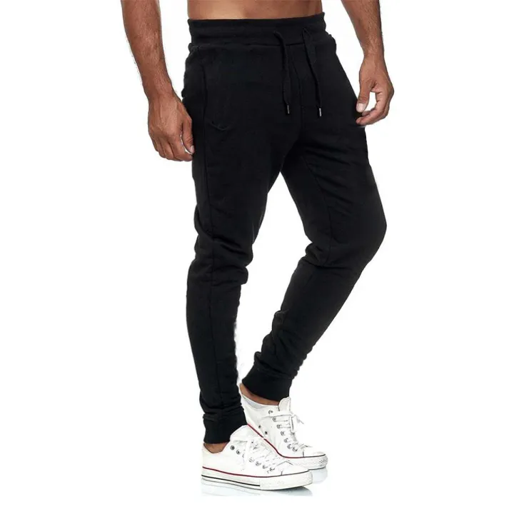 Nazara%20Slim-Fit%20Sweatpants%20/%20Joggers%20for%20Man%20-%20Deep%20Black%20-%20Image%204