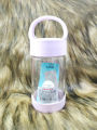 280Ml Outdoor Portable Glass Coffee Tea Water Bottle With Hand Strap Office Simple Style Fashion Star Bottle - Water Bottle. 