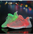 Women Luminous Sneakers Led Shoes Breathable Glowing Sneaker fiber optic shoes for Girls Tenis Led Shoes for Children zapatillas. 