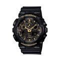 Casio G-Shock GA-100CF-1A9DR Analog-Digital Watch for Men -Black. 