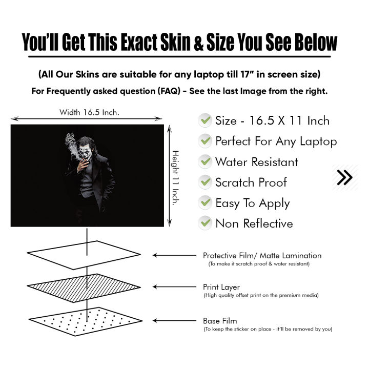 JOKER%20Laptop%20Skin%20Stickers%20Vinyl%20Waterproof%20Removable%20Laptop%20Sticker%20For%20Any%20Kind%20Laptop%20-%20(10.5X15.5%20Inch))%20-%20LSKN749%20-%20Zoom%20Decor%20-%20Image%204