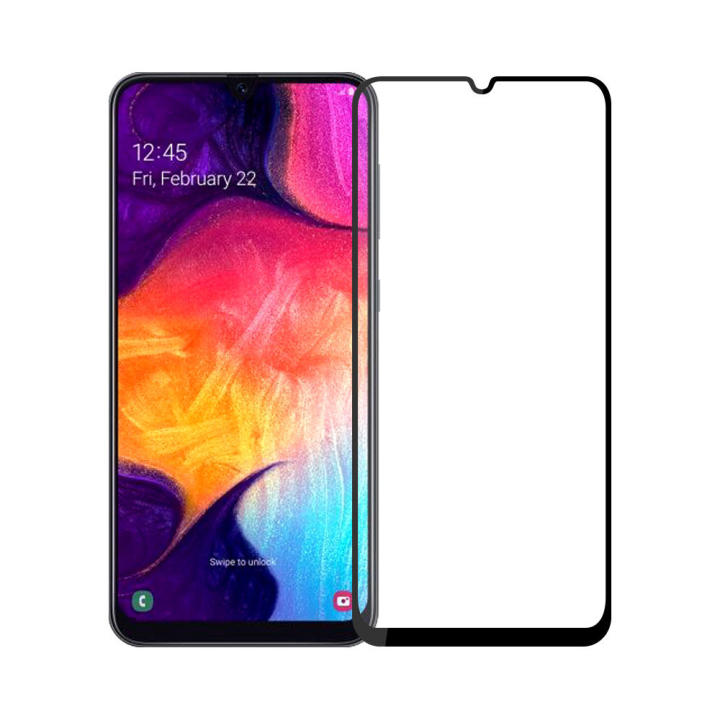 For Realme c11 21D Tempered Glass Ultra-thin Screen Protector - Black