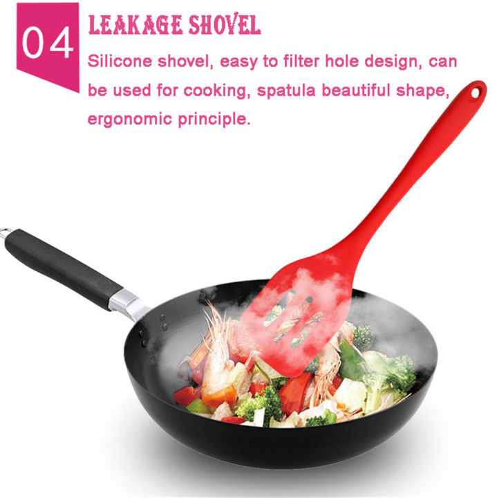 5Pcs/Set%20Black%20Pink%20Red%20Silicone%20Cooking%20Tool%20Sets%20Egg%20Beater%20Spoon%20Spatula%20Oil%20Brush%20Kitchenware%20Kitchen%20Utensils%20Sets%20-%20Image%204
