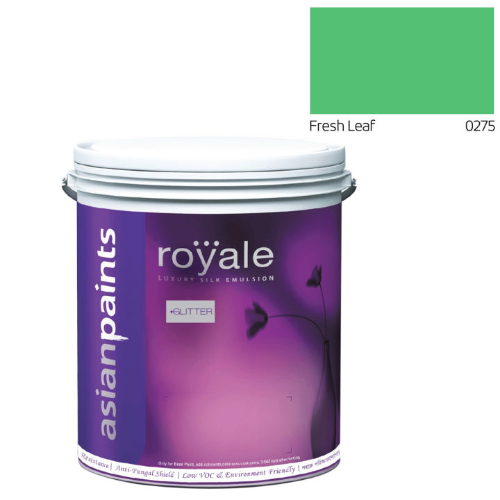 Asian Paints Royale Luxury Silk Emulsion Glitter (Gold) - Fresh Leaf