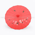 Tribal Umbrella Pahari chata marma chata chakma chata Bamboo umbrella (Red). 