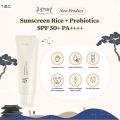 Beauty Of Joseon Rice + Probiotics Sunscreen. 