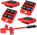 Furniture Lifter Easy Moving Sliders 5 Packs Mover Tool Set, Furniture Appliance Moving System. 