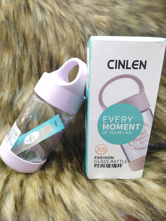 280Ml%20Outdoor%20Portable%20Glass%20Coffee%20Tea%20Water%20Bottle%20With%20Hand%20Strap%20Office%20Simple%20Style%20Fashion%20Star%20Bottle%20-%20Water%20Bottle%20-%20Image%207
