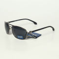 Metal Frame Sunglasses for Men - Black. 
