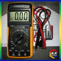 VC9205A Digital Multimeter - A Professional AC/DC LCD Multitester for Precise Measurement featuring Auto Power-Off and Protective Casing.