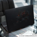 Black Rose Abstract Art Laptop Sticker Skin and Decal Removable Waterproof Laptop Skin With All Accessories (10.5x15.5 inch) - LSKN960 - Neo Print. 