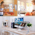 Kitchen Tablet Stand Wall Desk Mount 2-in-1 Tablet Stand Fit For Tablet Smartphone Holders. 