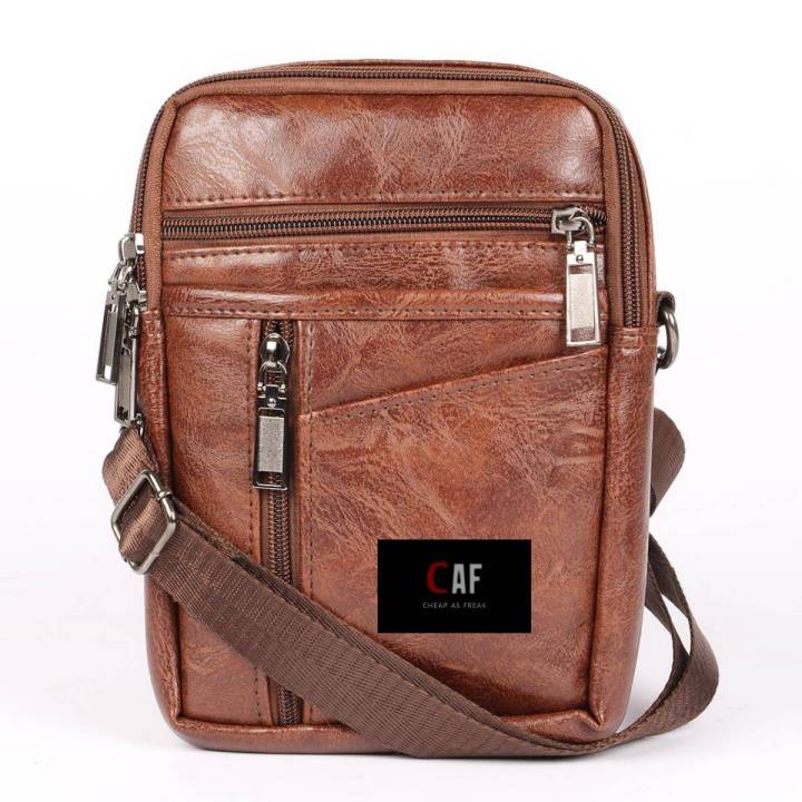 Premium cross body bag for men Official Messenger Bag Bike Rider Cross body Bag Pu Leather Bag Shoulder Bag Diagonal Package Handbag Bag For Men cross body shoulder bag for men messenger bag waist bag pu leather side bag for men Men Fashion Shoulder Bag