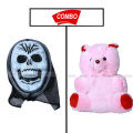 Baby Ghost Mask & Teddy Bear  Combo Pack. 