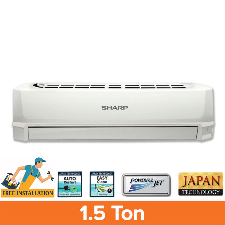 Sharp 1.5 Ton Split Wall Type Air Conditioner (AH-A18SED)