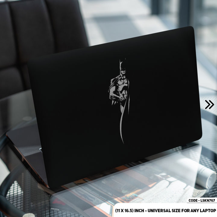 Batman Logo Laptop Sticker Waterproof Removable Laptop Skin For Any Laptop (15.5X10.5 Inch) - LSKN767 - Hype Interior