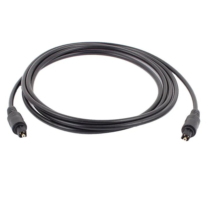 Optical%20Fiber%20Optic%20Toslink%20Digital%20Audio%20Cable%203ft%20gold%20Lot%20-%20Image%202