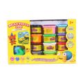 12 Pcs Multicolor Color Clay Doh Play Doh with dise for kids.