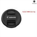 Canon 58mm Replacement Front Lens Cap for Canon 5d/650d/ 1100d/ 600d/700d/1200d/1300d with 18-55mm & 55-250mm Lens Lens Cap - Black. 