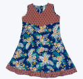 Baby Girls Long Frock One-Piece Dress. 