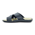 Bata Black PU and TPR Sandal for Men. 