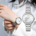 NAVIFORCE NF5017 Silver Stainless Steel Analog Watch For Women - White & Silver.