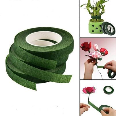 Self%20Adhesive%20Green%20Tape/%20Floral%20Tape/%20Flower%20Tape%20-2%20Roll%20-%20Image%206