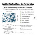 Seamless Geomatric Pattern Laptop Skin & Laptop Sticker Waterproof Removable Sticker For Any Kind of Laptop - (10.5X15.5 Inch) - LSKN2456 - Sticker Buster.